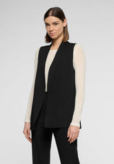 Long Viscose Vest 24 Hours - Black - Black | Oroblù