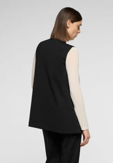 Long Viscose Vest 24 Hours - Black - Black | Oroblù
