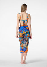 Pareo in Chiffon Color Jungle - Oro - Golden | Oroblù