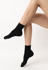 Calzino in Cotone Bio Ankle - Nero - Black | Oroblù