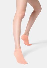 Calzino Sneakers in Cotone Bio - Rosa Salmone - Salmon | Oroblù