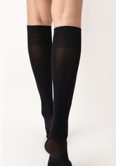 Gambaletto Coprente in Modal e Cashmere Cheryl - Nero - Black | Oroblù