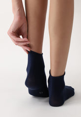 Calzino in Lyocell Perfect Comfort - Blu - Blue | Oroblù