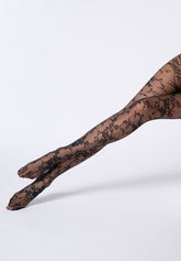Collant Velato effetto Pizzo Seductive Lace 20 - Nero - Black | Oroblù