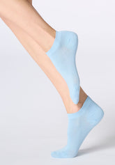 Calzino Sneakers in Lyocell Perfect Comfort Soft Cuff - Azzurro Cielo - Sky | Oroblù