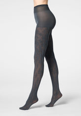 Collant Coprente Geoline 50 - Metal - Metal 2 | Oroblù
