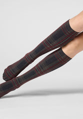 Mi-bas opaques Scottish Flair 60 - Noir - Black | Oroblù