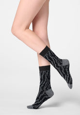 Kurze Socke Dune Flow - Grau - Grey | Oroblù