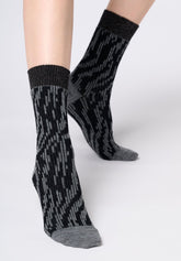 Kurze Socke Dune Flow - Grau - Grey | Oroblù