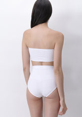 Top bandeau sans coutures Dolcevita - Blanc - White | Oroblù
