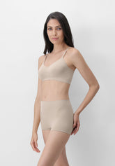 Reggiseno a Brassiere con Spallino Sottile Dolcevita - Neutro - Neutre | Oroblù