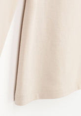 Maglia Polo Manica Lunga in Cotone e Modal Perfect Line Cotton - Sabbia - Sand | Oroblù