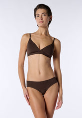 Slip in Eco-Microfibra Elasticizzata Skinwear - Marrone Scuro - Dark brown | Oroblù