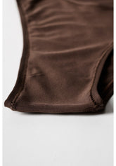 Slip in Eco-Microfibra Elasticizzata Skinwear - Marrone Scuro - Dark brown | Oroblù