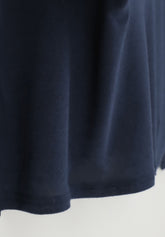 Maglia Dolcevita Manica Lunga in Micromodal e Cashmere Perfect Cashmere - Blu - Blue | Oroblù