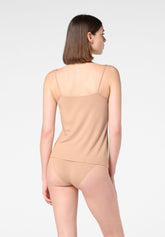 Canotta Spalla Sottile in Modal Elasticizzato Perfect Line - Nudo - Skin | Oroblù