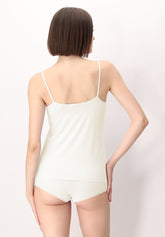 Canotta Spalla Sottile in Modal Elasticizzato Perfect Line - Avorio - Ivory | Oroblù