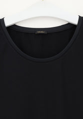 Maglia Manica Corta in Cotone e Modal Perfect Line Cotton - Nero - Black | Oroblù