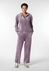 Tuta Due Pezzi in Ciniglia Chenille Boarding Pass - Lilla - Lilac | Oroblù
