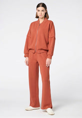 Pantalone in Tessuto Tecnico Modal Boarding Pass - Terracotta - Terracotta | Oroblù