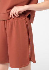 Shorts in Tessuto Tecnico Modal Boarding Pass - Terracotta - Terracotta | Oroblù