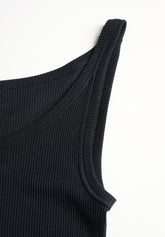 Abito in Modal Elasticizzato Perfect Line Rib - Nero - Black | Oroblù