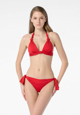 Slip con Fiocchi Costume Drapé - Rosso - Red | Oroblù