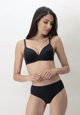 Balconcino Imbottito con Ferretto Perfect Fit - Nero - Black | Oroblù