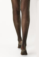 Collant Velato ed Elegante Diamonds - Nero e Oro - Black/gold | Oroblù