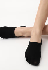 Calzino Fantasmino in Lyocell Perfect Comfort - Nero - Black | Oroblù
