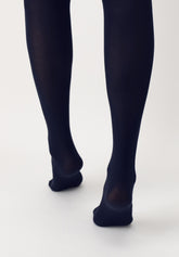 Collant Coprente in Modal e Cashmere Cheryl - Blu 11 - Blue 11 | Oroblù