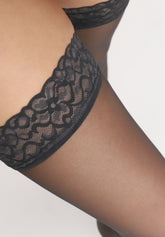 Autoreggente Velata Chic Up 15 - Grigio Scuro - Singapour | Oroblù