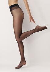 Collant Velatissimo Pearl 15 - Nero - Black | Oroblù