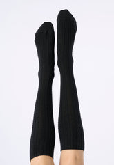 Gambaletto Coprente in Lana e Cashmere Nancy - Nero - Black | Oroblù