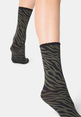 Calzino Coprente Savage - Nero e Militare - Black/military | Oroblù