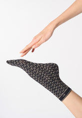 Calzini Coprenti Twins Texas Bipack - Nero - Black | Oroblù