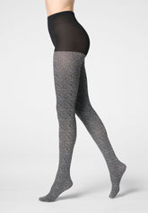 Collant opaque Irregular Chevron 60 - Wool Chevron - Wool chevron | Oroblù