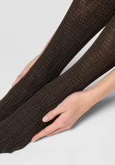 Mi-bas opaques Geoline 50 - Chocolat 3 - Chocolate 3 | Oroblù