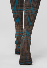 Mi-bas opaques Scottish Flair 60 - Marron 4 - Brown 4 | Oroblù