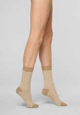 Kurze Socke Chevron - Beige - Beige | Oroblù