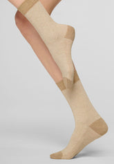 Kurze Socke Chevron - Beige - Beige | Oroblù