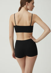 Boxer Donna Senza Cuciture Dolcevita - Nero - Black | Oroblù