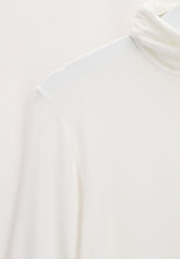 Maglia Dolcevita Manica Lunga in Modal Elasticizzato Perfect Line - Avorio - Ivory | Oroblù