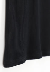 Maglia girocollo manica corta in Modal Elasticizzato Perfect Line Rib - Nero - Black | Oroblù