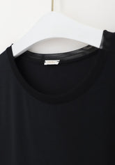 Maglia Girocollo Manica Lunga in Modal Elasticizzato Perfect Line - Nero - Black | Oroblù