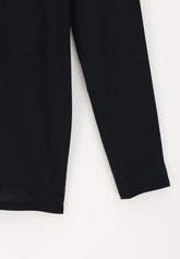 Maglia Girocollo Manica Lunga in Modal Elasticizzato Perfect Line - Nero - Black | Oroblù
