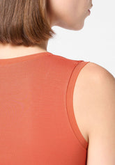 Canotta Spalla Larga in Modal Elasticizzato Perfect Line - Arancio Mandarino 9 - Mandarin 9 | Oroblù