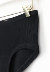 Culotte in Modal Elasticizzato Perfect Line Rib - Nero - Black | Oroblù